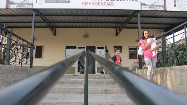 Estafado. El hospital municipal de Villa Carlos Paz. (La Voz / Archivo)