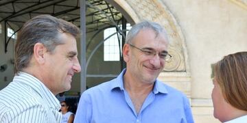 Alcides Calvo y Danilo Capitani