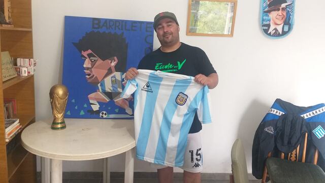 El periodista deportivo de Arroyito tiene el mejor recuerdo