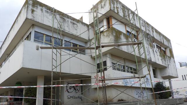 Inició la obra para pintar e iluminar el edificio del Registro Civil