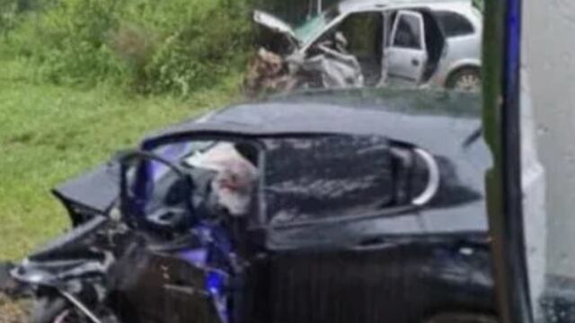 Eldorado: violento accidente vial sobre la Ruta 12.