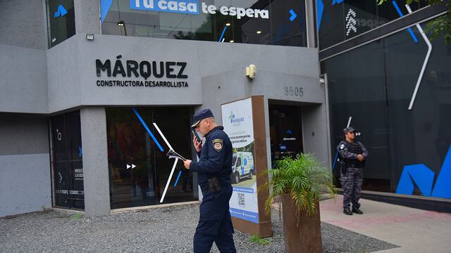 Detuvieron a los tres hermanos dueños de Márquez y Asociados. (Pedro Castillo / La Voz)