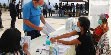 Elecciones presidenciales en Perú. (EFE/ Luis Iparraguirre /Agencia Andina)