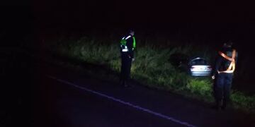 Despiste fatal sobre la ruta 14 en Aristóbulo del Valle.