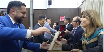 Hubo 36 graduados de las distintas carreras de esa unidad académica de la UNT