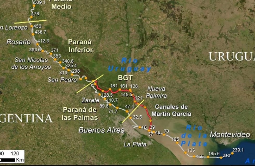 Hidrología: Entre Ríos plantea dificultades en el sistema de navegación en los ríos Paraná Guazú y Paraná Bravo