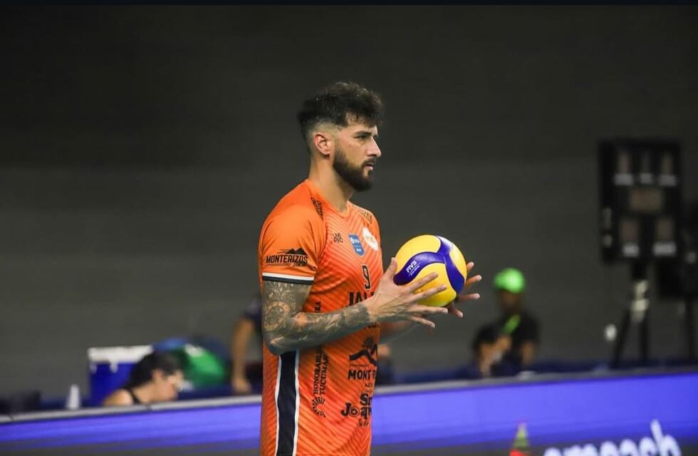 LUCAS FRONTINI, PRESIDENTE Y JUGADOR DE MONTEROS VOLEY CLUB