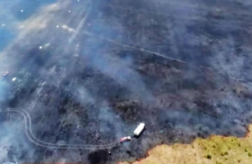 Quisieron quemar un panal de abejas y terminaron incendiando unas 100 hectáreas en Salta