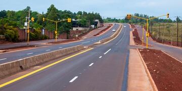 Importantes obras y mejoras en las trazas del Corredor Vial N°1.