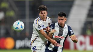 Boca enfrentó a Alianza Lima, en Perú, por uno de los partidos de la fase repechaje de la Copa Libertadores 2025. (AP)