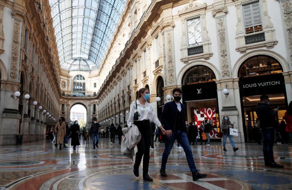 Coronavirus en Italia: ya no será obligatorio usar mascarilla al aire libre