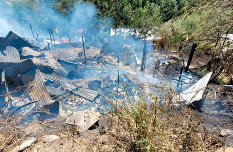 Una familia cordobesa perdió "lo poco" que tenía en un dramático incendio: apelan a la solidaridad