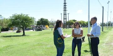 Recorrida por posibles lugares del Parque Vial