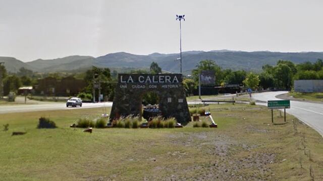 Encontraron material explosivo en La Calera. (Captura/©Google Street View)