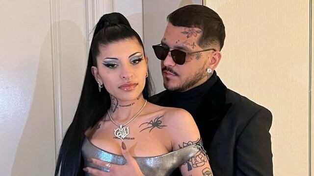 Cazzu y Christian Nodal