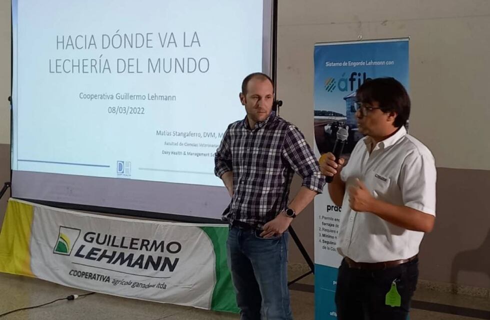 Veterinario radicado en EEUU brindó una charla sobre lechería