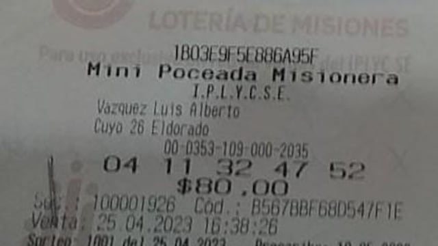 Ganadora de la Mini Poceada usará el dinero para pagar cuentas y comprar una heladera