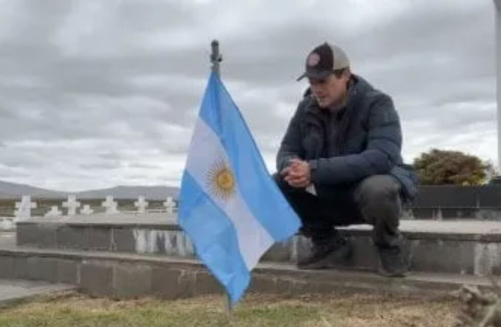 El video del youtuber que izó la bandera argentina en las Islas Malvinas: ¿Puede tener problemas?