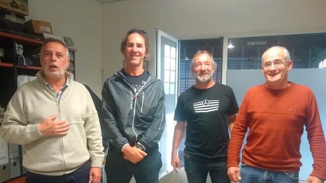 Jorge Cordiglia se reunió con los jefes de Guardavidas del distrito de Tres Arroyos
