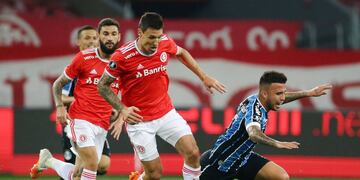 El mediocampista jugó en Internacional de Porto Alegre en 2020.