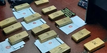 Incautan contrabando de marihuana en la Terminal de Posadas.