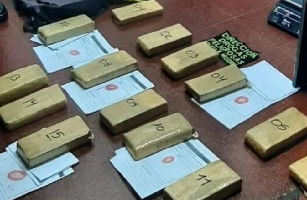 Incautan contrabando de marihuana en la Terminal de Posadas