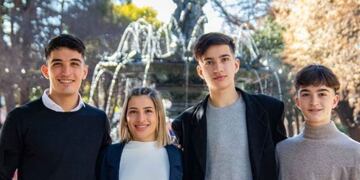 Los talentosos hermanos Cuello que se destacan en el handball nacional e internacional.