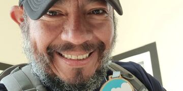 César Barrientos nadador de Aguas Frías