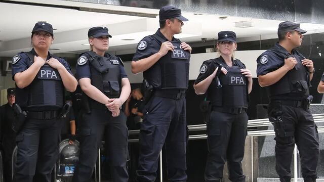 Se reveló cuánto cobra el personal de la Policía Federal Argentina