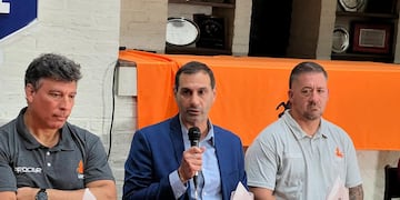 Explicación de Javier Budeguer presidente de la URT