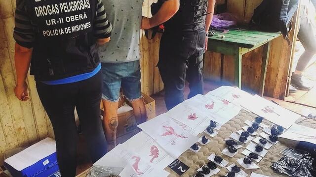 Desmantelan un búnker de drogas en Oberá: hay un detenido