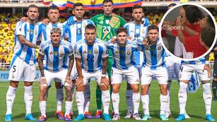 Argentina vs. Colombia: el desopilante momento entre un niño y los jugadores de la Selección Argentina