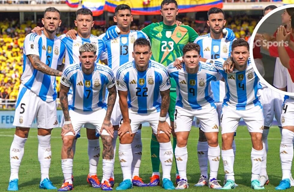 Argentina vs. Colombia: el desopilante momento entre un niño y los jugadores de la Selección Argentina