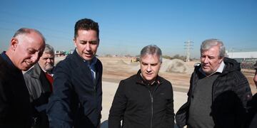 Los trabajos fueron supervisados por el vicegobernador Manuel Calvo y el intendente Martín Llaryora.