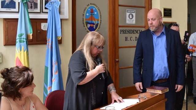 Pablo Gómez fue ratificado como presidente del Concejo Deliberante. (Foto: La Nueva).