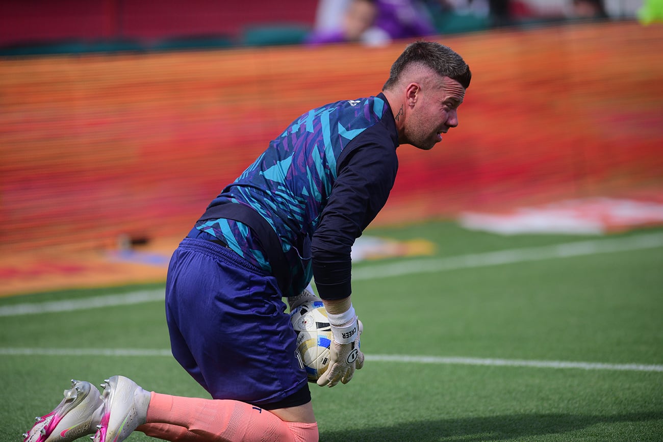 Guido Herrera arquero del club Atlético Talleres. (José Gabriel Hernández / La Voz)