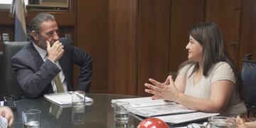 Juri recibió a referentes de APAIM Tucumán y planteó una agenda de trabajo conjunta