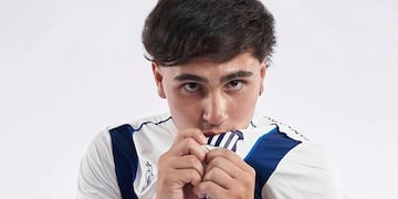 Santiago Abel Fernández debutó en la Primera División de Talleres. Firmó contrato hace apenas unos días (Prensa Talleres)