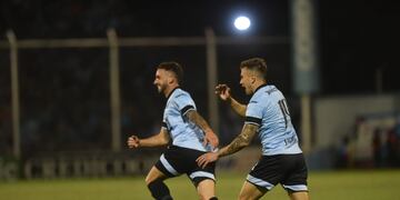 El delantero de Belgrano, Ibrahim Hesar, jugará para la selección de Siria (Facundo Luque).
