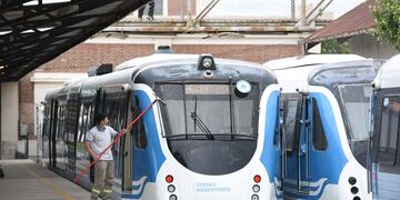 Tren Metropolitano (Ferrourbano) en la estación de Alta Córdoba (Facundo Luque)
