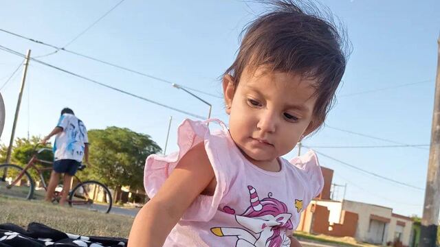 La nena tiene una miocardiopatía dilatada del ventrículo izquierdo.