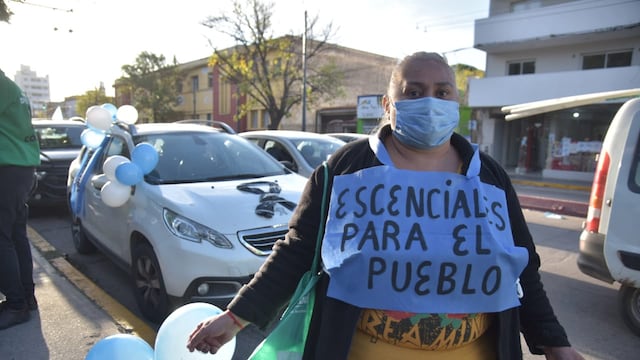 Los trabajadores de salud en Córdoba, con varios reclamos en la pandemia (archivo).