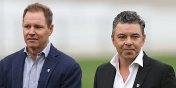 Jorge Brito habló de Gallardo y del presente de River