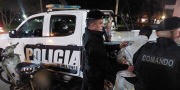 Detienen a un individuo acusado del robo de una motocicleta en Puerto Iguazú.