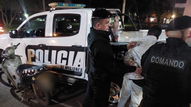 Detienen a un individuo acusado del robo de una motocicleta en Puerto Iguazú.