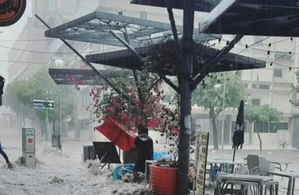 Impresionantes imágenes del temporal en Catamarca