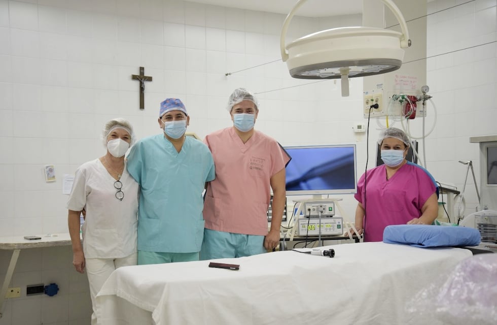 Arroyito: se realizó la primera operación mediante video-laparoscopia en el Hospital Municipal