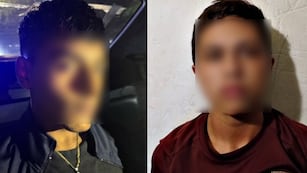 T. G., de 17 años, y N. M., de 14, los dos menores detenidos acusados de matar a Kim Gómez en un robo en La Plata.