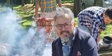 Donato De Santis, que llegó hasta Tupungato para conocer sus encantadores paisajes.