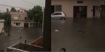 Murió un hombre por el temporal en Valentín Alsina